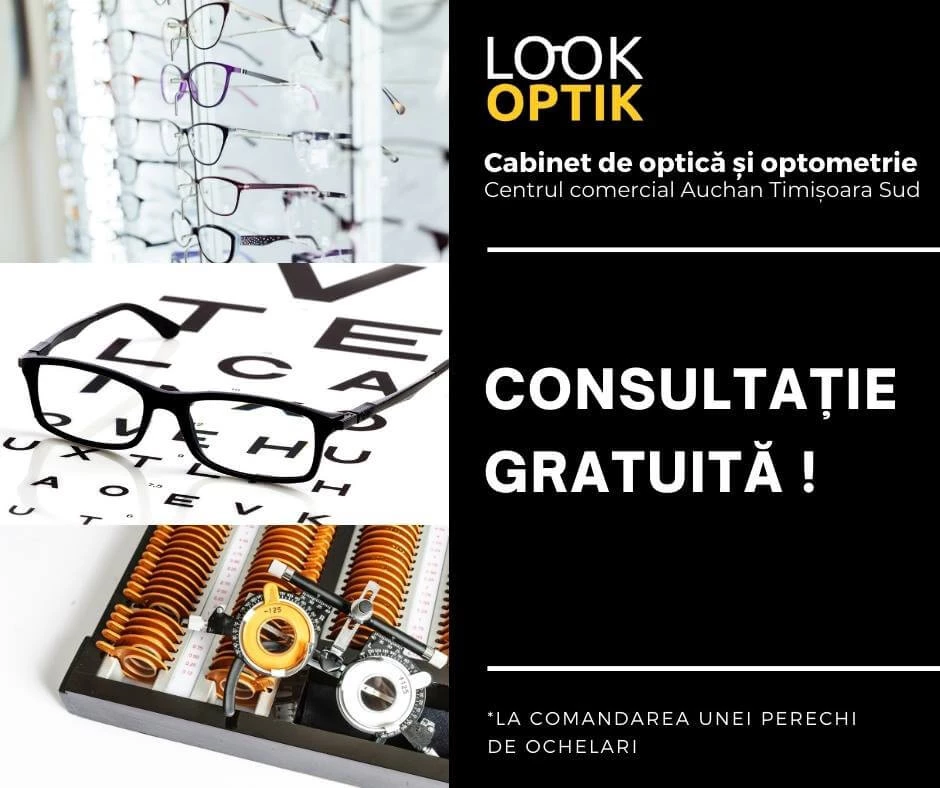 Prescripție optometrică gratuită la Look Optik